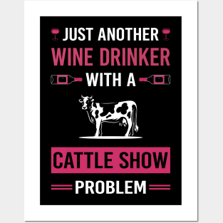 Wine Drinker Cattle Show Posters and Art